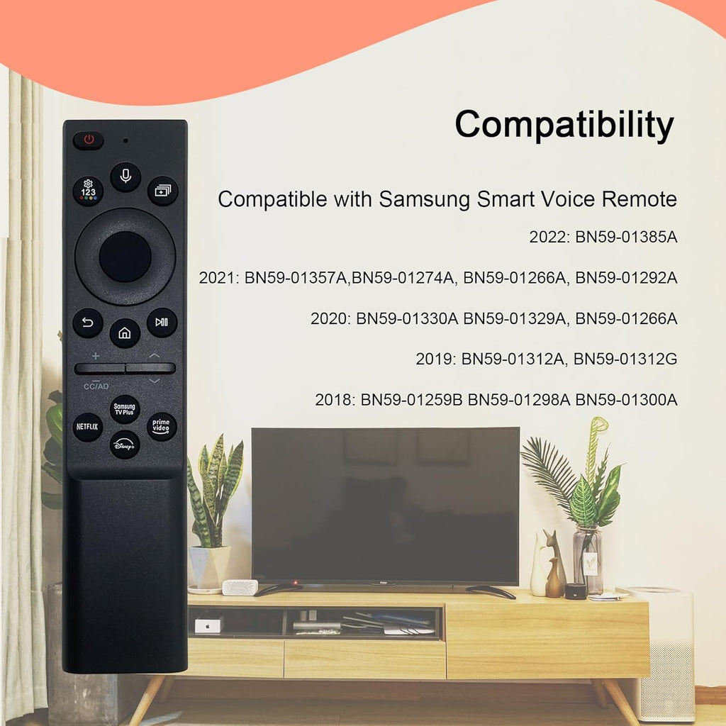 Voice Remote for Smart TV 4K 8K QLED X7