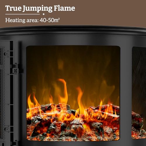 16 inch Electric Fireplace Heater Stove k7