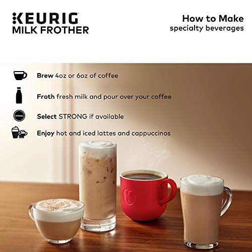 Coffee Maker Single Serve with Milk Frother 7k