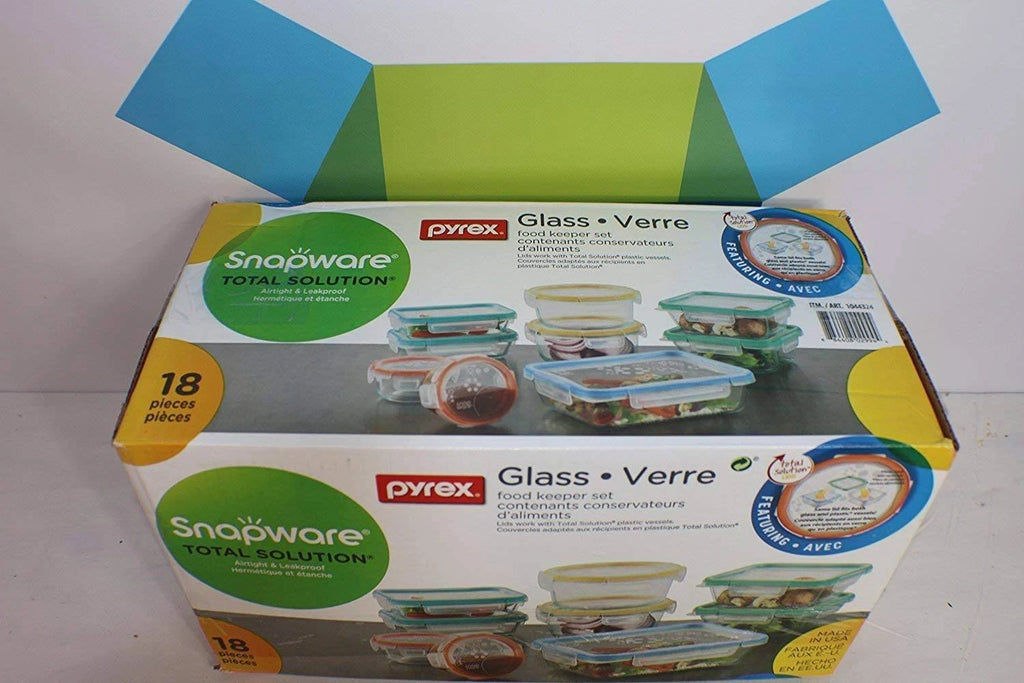 Glass Food Storage Set 18 Count A7