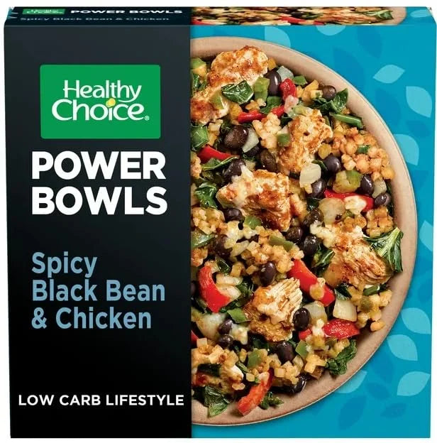 Spicy Black Bean Chicken Cauliflower Frozen Meal 9.25oz Pack of 6 k7