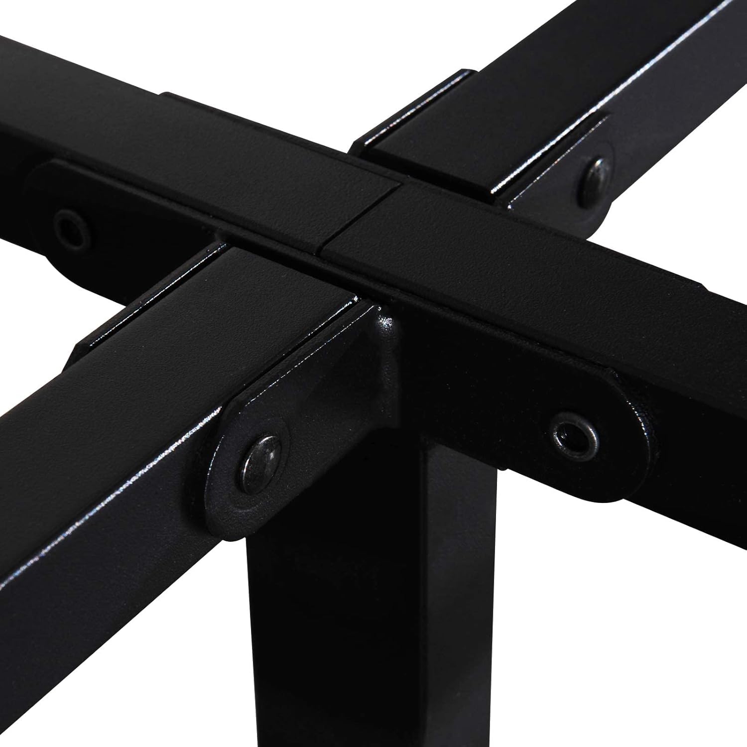 Metal Platform Bed Frame with Steel Slat Support k7m