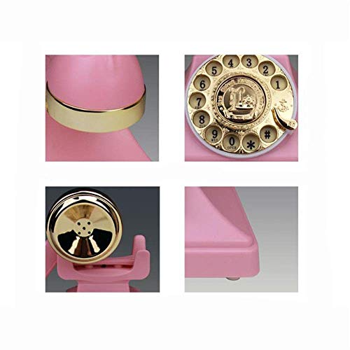 Retro Rotary Dial Landline Desk Telephone A7
