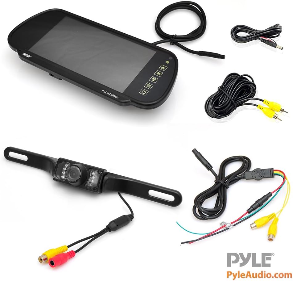 Car Backup Camera & Mirror Monitor System 7 LCD A9