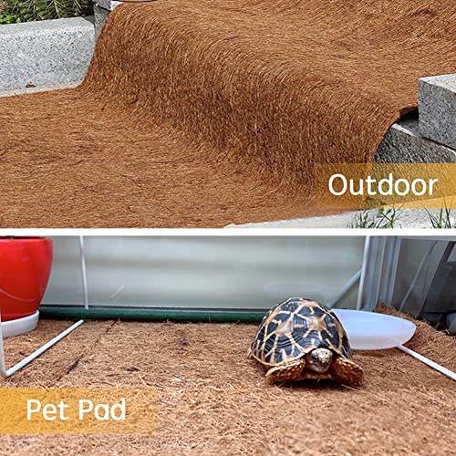 Coconut Liner Roll 12x80 inch Natural Fiber Planter Mat a7