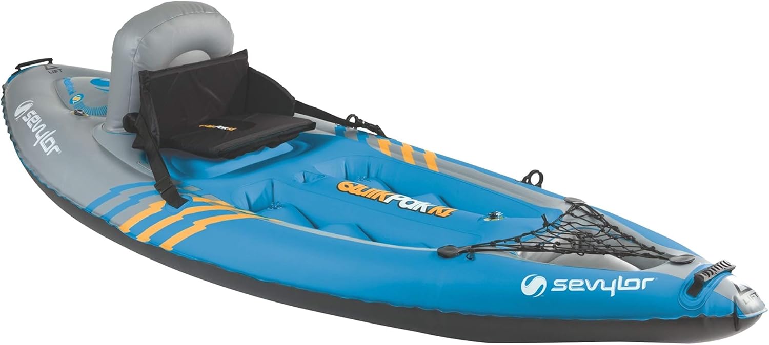 Inflatable Kayak with Backpack Carry Case 7m