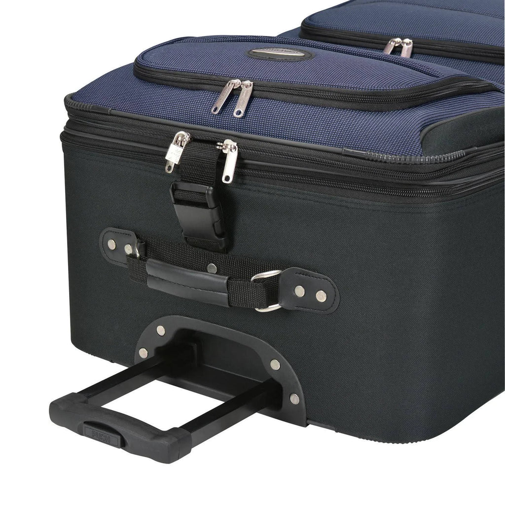 Carry On Luggage Set 2-Piece Navy A7