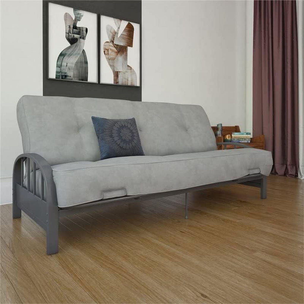 Futon Frame Gunmetal Grey k7