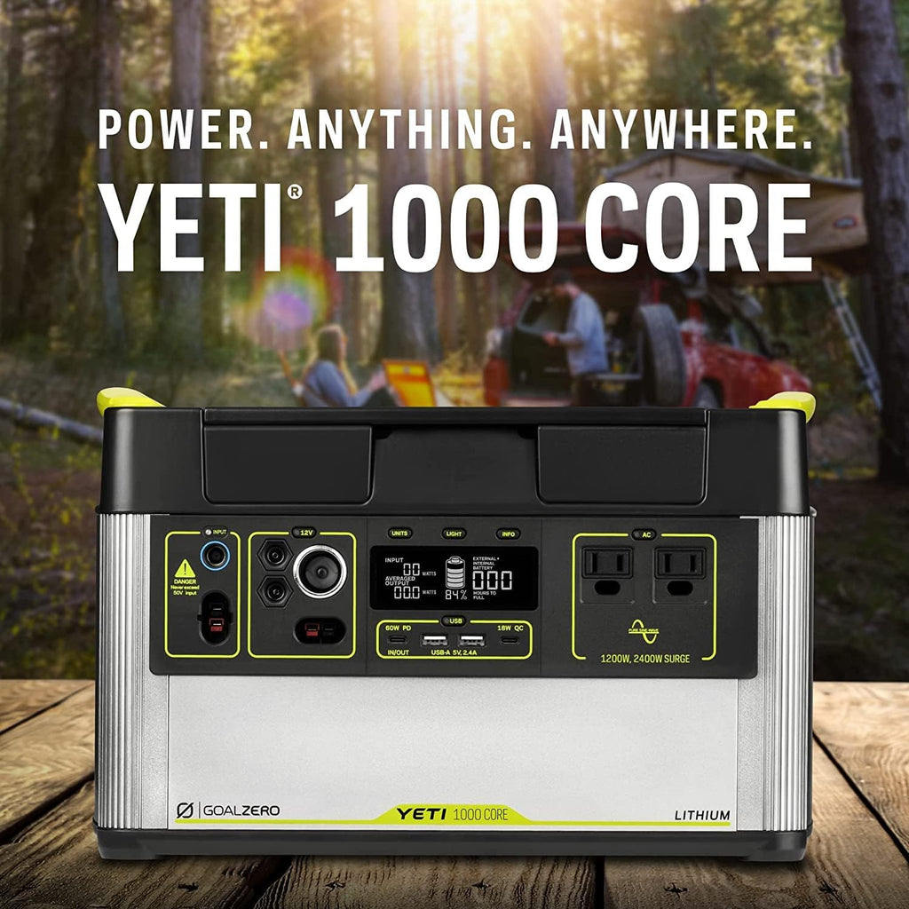 Portable Power Station 1000W Solar Generator A7