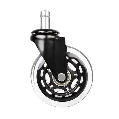 Office Chair Replacement Caster Soft Rubber Wheels Universal Roller K7m
