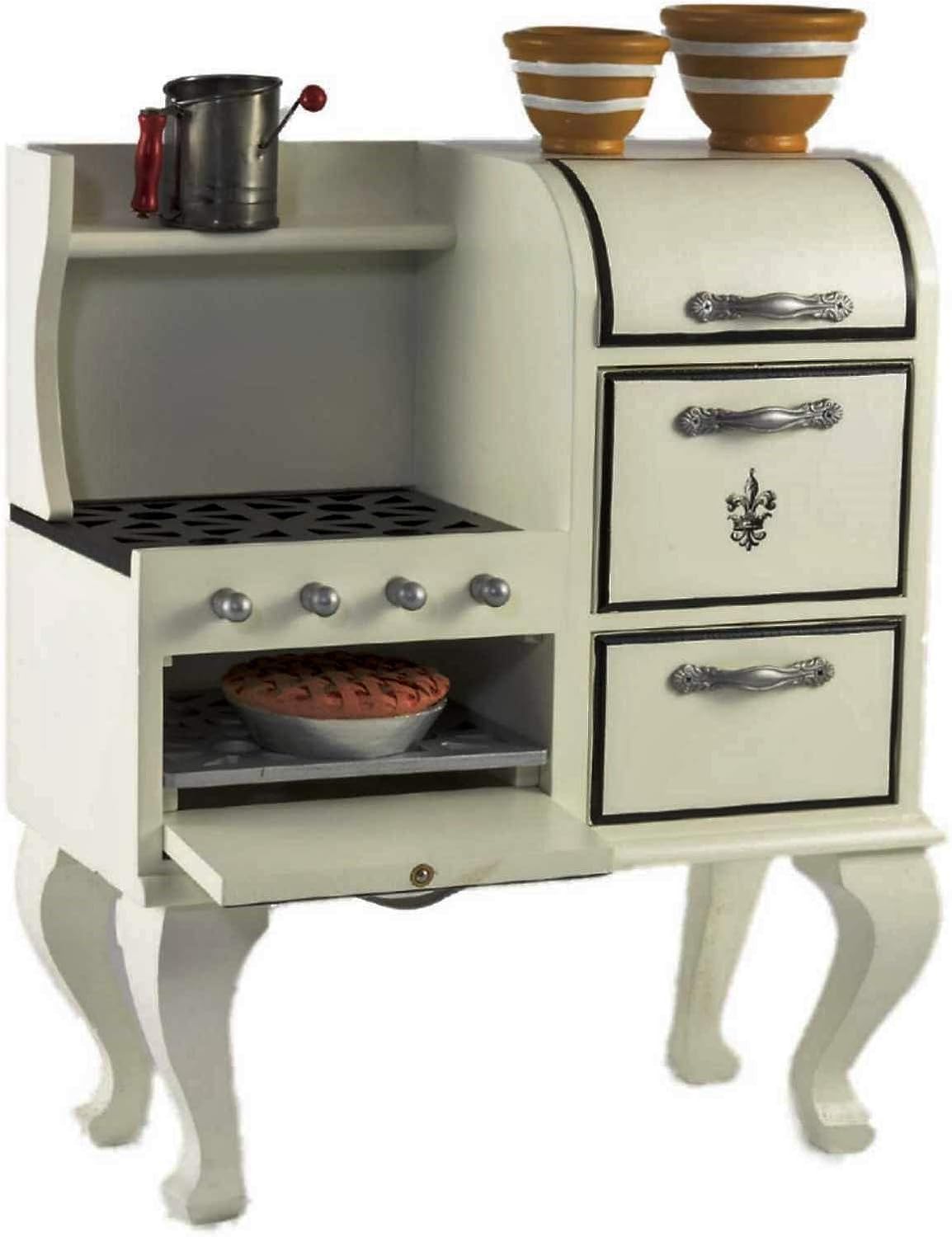 Wooden Doll Cook Stove & Oven 18 Inch A7