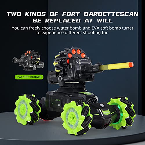 RC Car Stunt Truck with Soft Bullets and LED Lights 7k