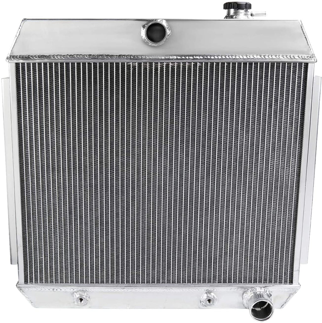 62mm 3-Row Aluminum Radiator for 1955-1957 Chevy Bel Air V8 MT a7