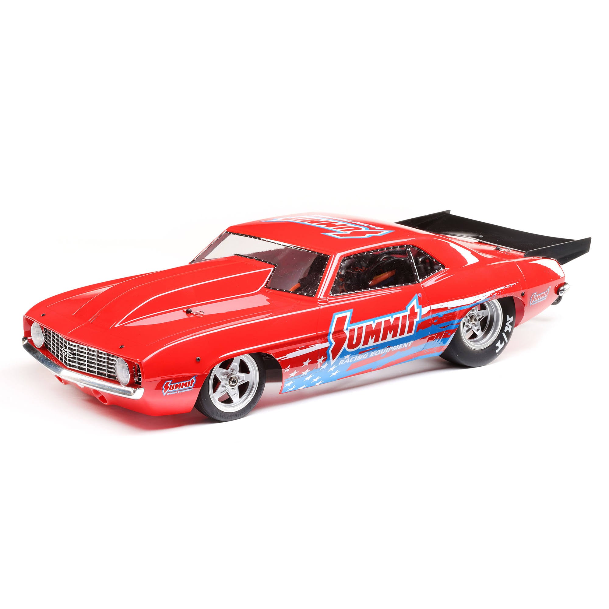 Losi - 1/10 &69 Camaro 22S No Prep Drag Car, Brushless 2WD RTR, Summit, Cars, RTR, 1/10 On-Road, LOS03035T1