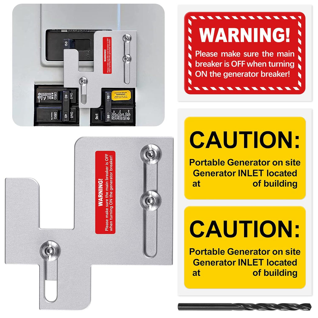 Generator Interlock Kit Silver 150 200 Amp Panels a7