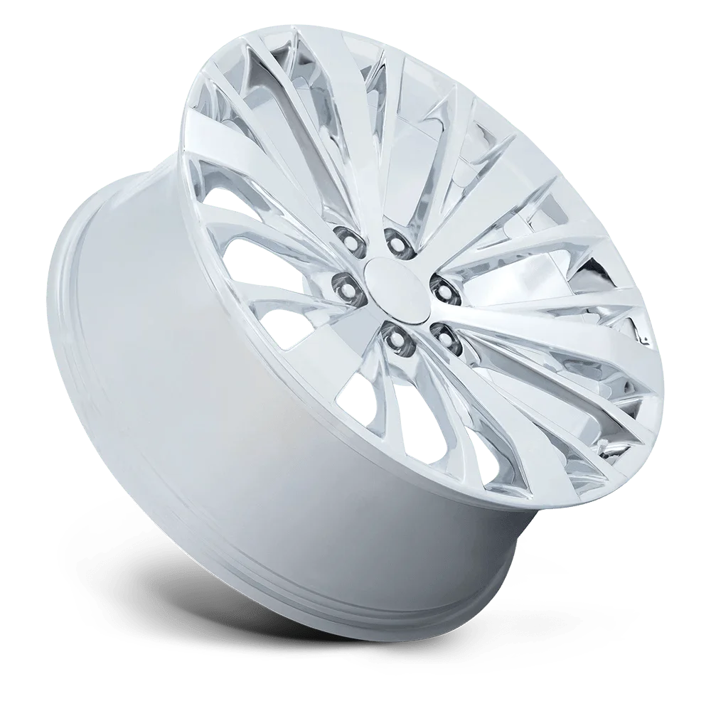 22x9 Chrome Wheel 6x5.5 28mm a7