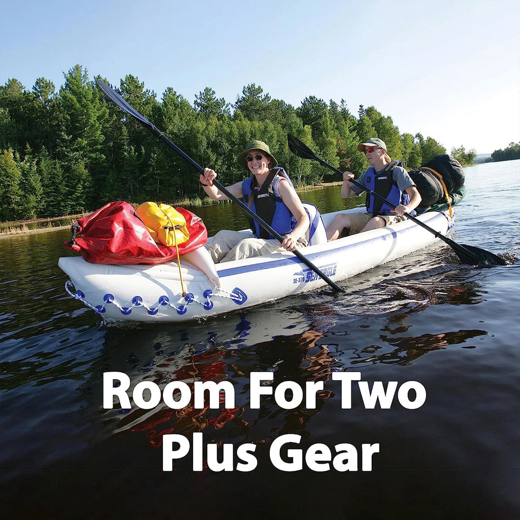 Inflatable Sports Kayak 1-3 Person Portable Lightweight a7