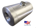 8x12 Center Fill Round Spun Aluminum Gas Tank - 2.75 Gallon