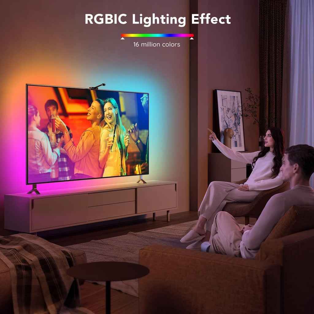 TV LED Backlight with Camera, RGBIC Wi-Fi, 55-65 inch, App Control A7k