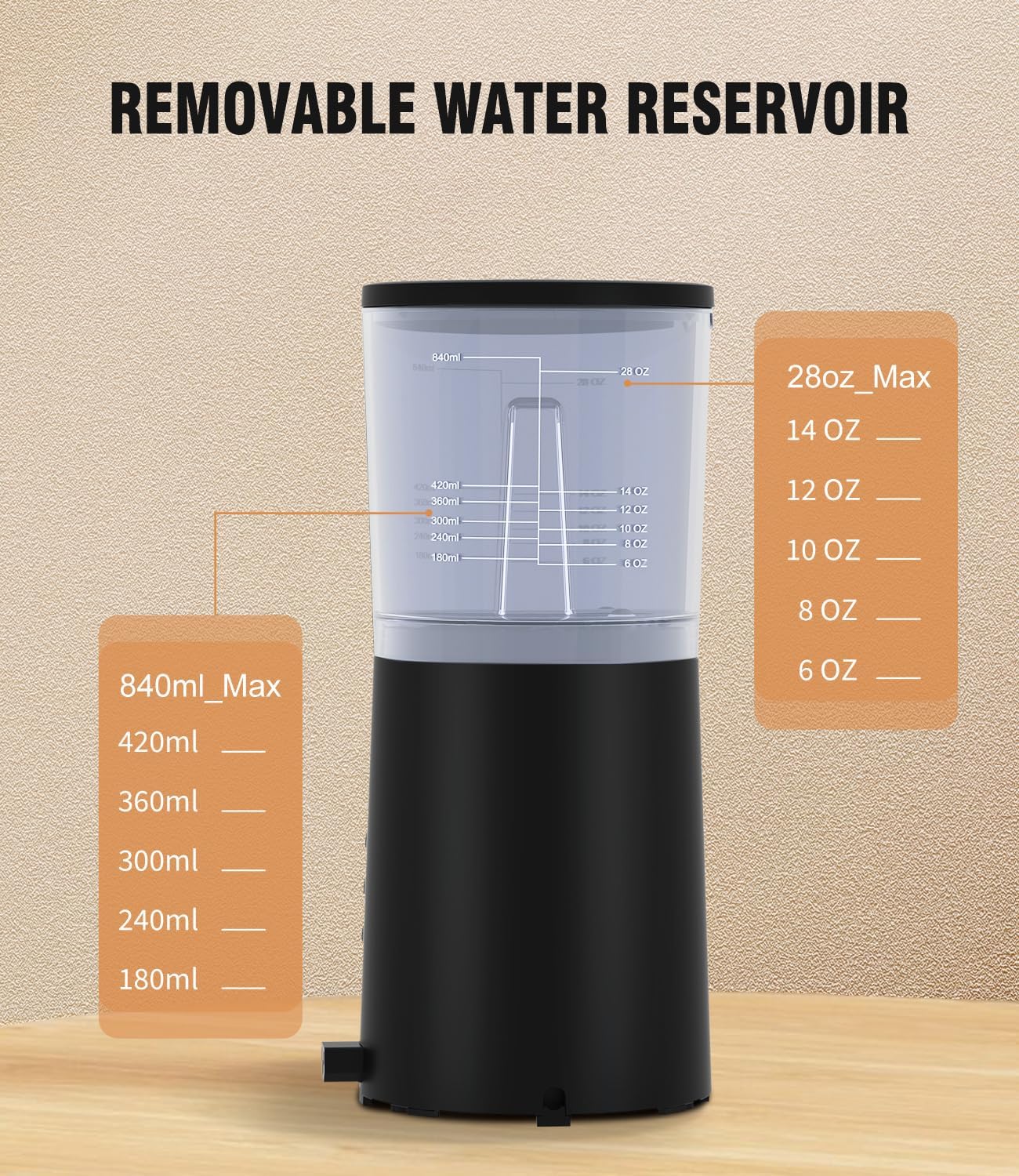 Coffee Maker with Milk Frother, 6-14 Oz Brew Sizes a7