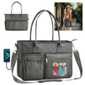 Nurse Bag for Work, 17'' Large Nursing Bags for Nurses, Nurse Tote Bag, Nursing School Essentials
