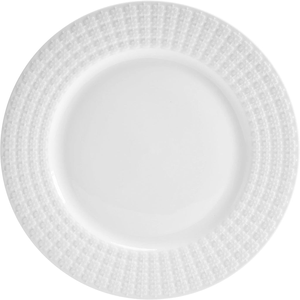Dinnerware Set, 12 Piece, Service for 4 White a7