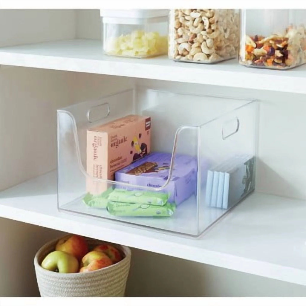 12" x 12" x 8" Open Front Storage Bin k7