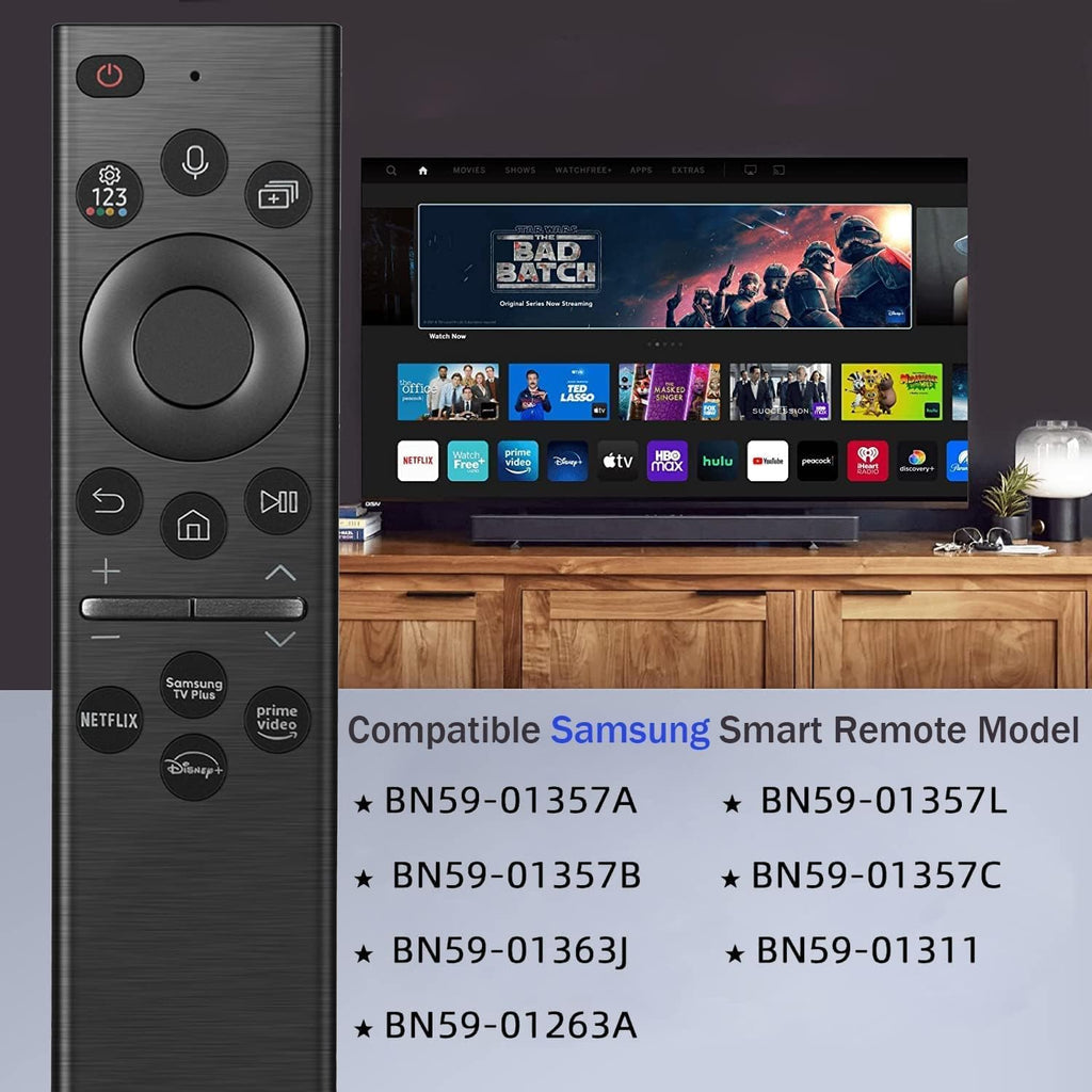 Replacement Voice Remote for Smart TVs Compatible with Neo QLED, Frame, Crystal UHD A7