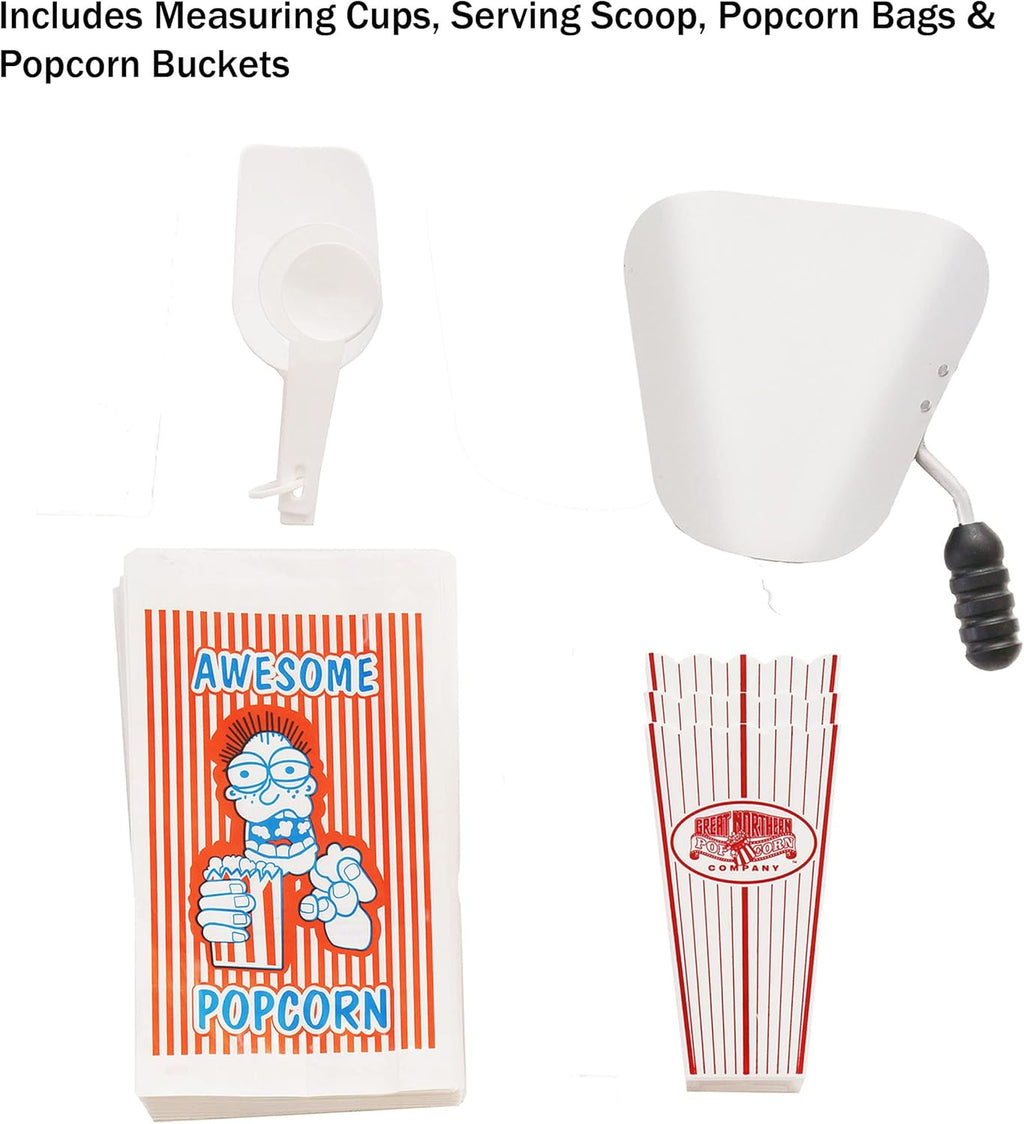 Popcorn Popper 3-Gallon Countertop Red k7