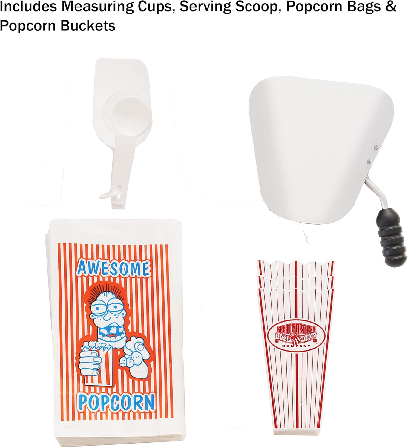 Popcorn Popper 3-Gallon Countertop Red k7