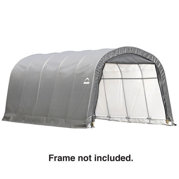 Garage Replacement Cover Kit 15x40x16 Round Gray 7oz A7