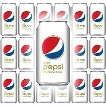Pepsi Cola 12 Fl Oz Can, Pack of 15 (Diet)