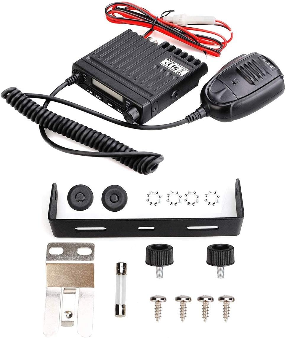 Mobile Radio Long Range LCD Display 199 Channels with Microphone k7