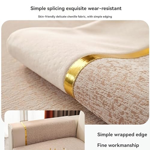 Sofa Cover 3 Seater Chenille Non-Slip Cushion Cover 90x180cm a7