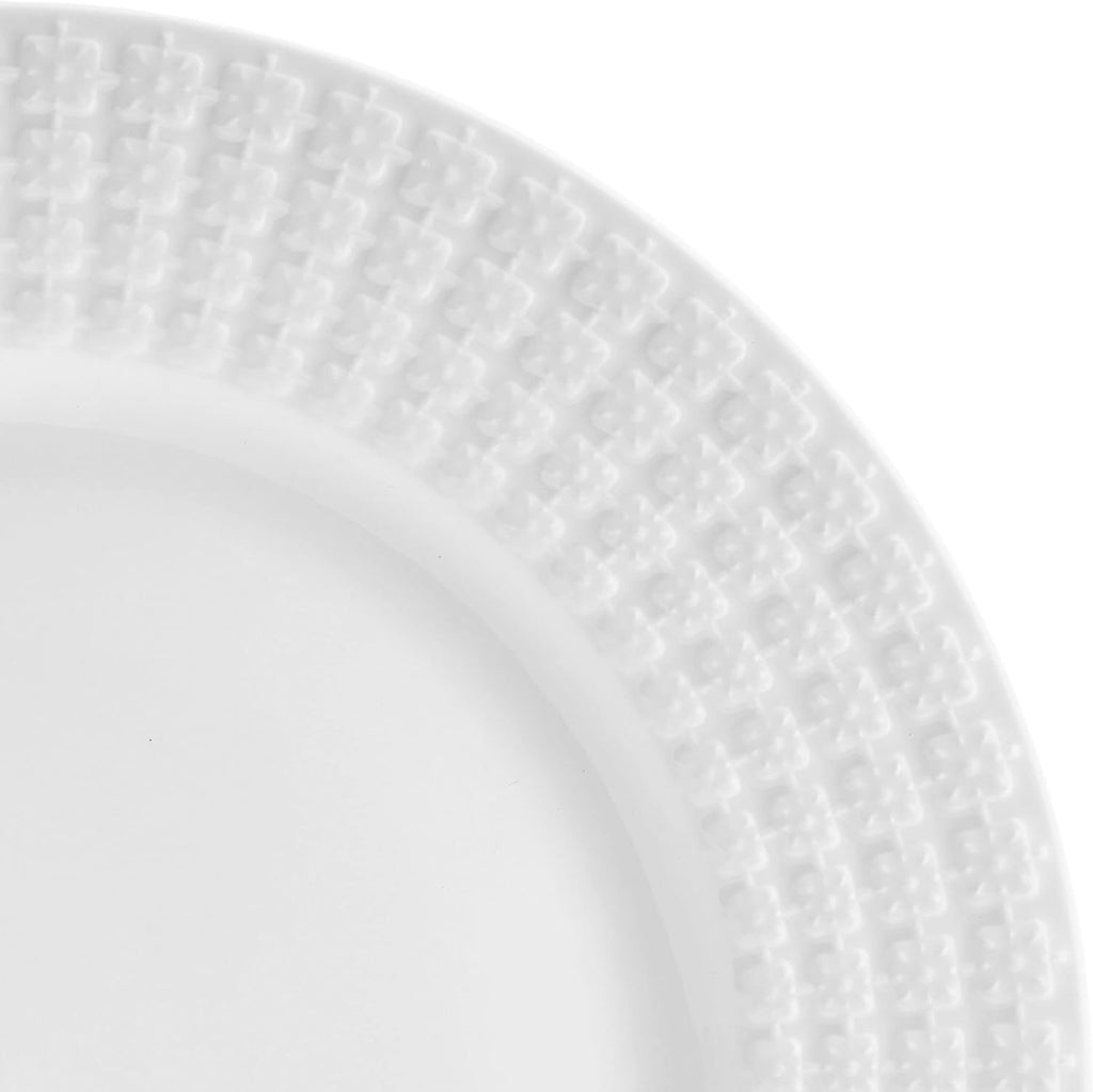 Dinnerware Set, 12 Piece, Service for 4 White a7