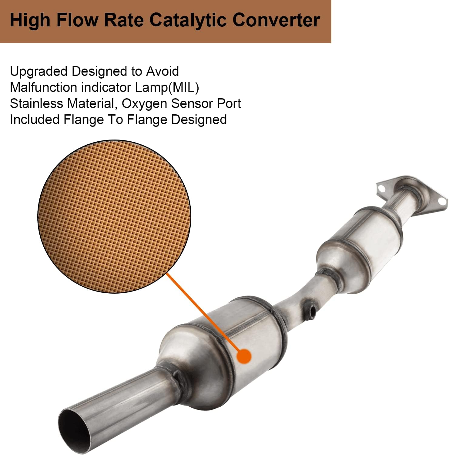 Catalytic Converter for Toyota Prius 1.5L Stainless Steel k7
