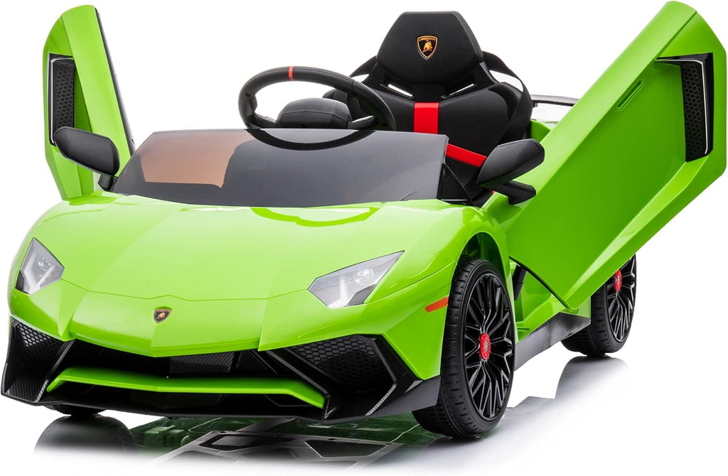 Electric Ride On Sports Car Toy with Parent Control, LED Lights a7
