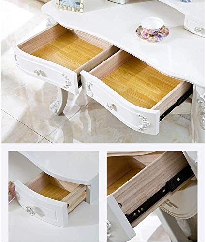 Dressing Vanity Table with Stool for Bedroom k7