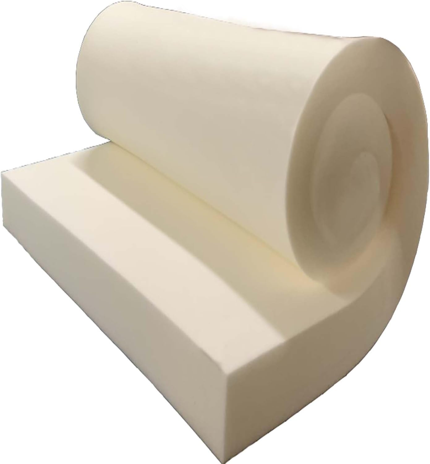 GoTo Foam 3" Height x 21" Width x 96" Length 44ILD (Firm) Upholstery Cushion Made in USA