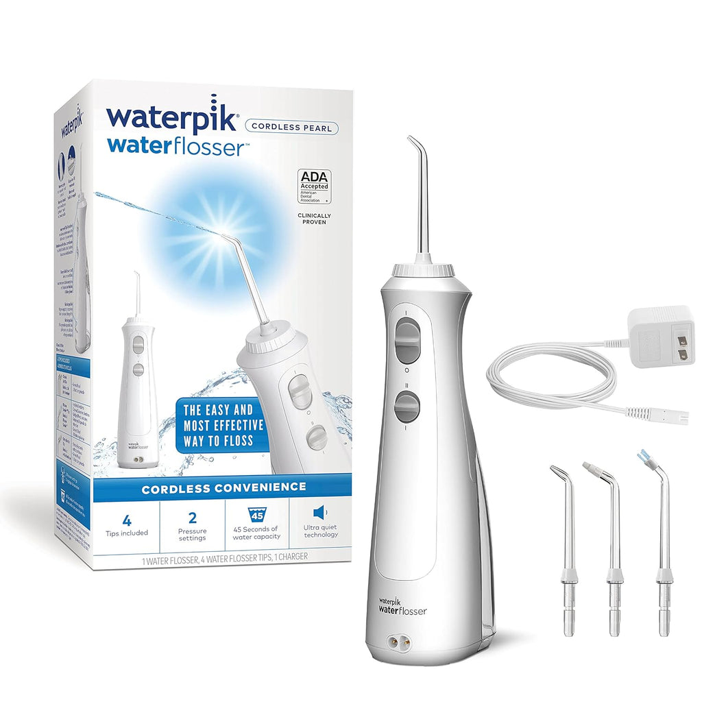 Cordless Water Flosser for Teeth and Travel with 4 Tips A7k