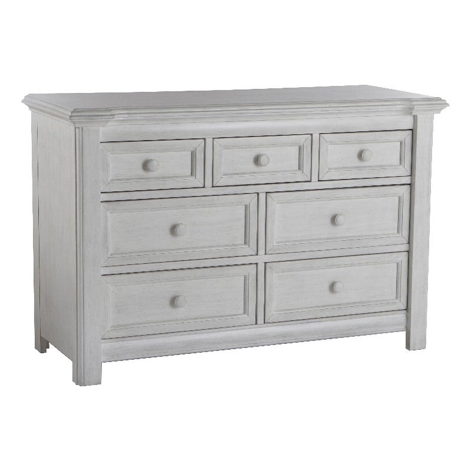 Crib and Double Dresser 3-Piece Set k7