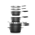Select by Calphalon Space Saving Hard-Anodized Nonstick 14 Piece Cookware Set