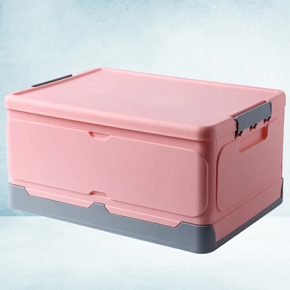 Foldable Storage Box with Lid for Home Dorm Room P7k