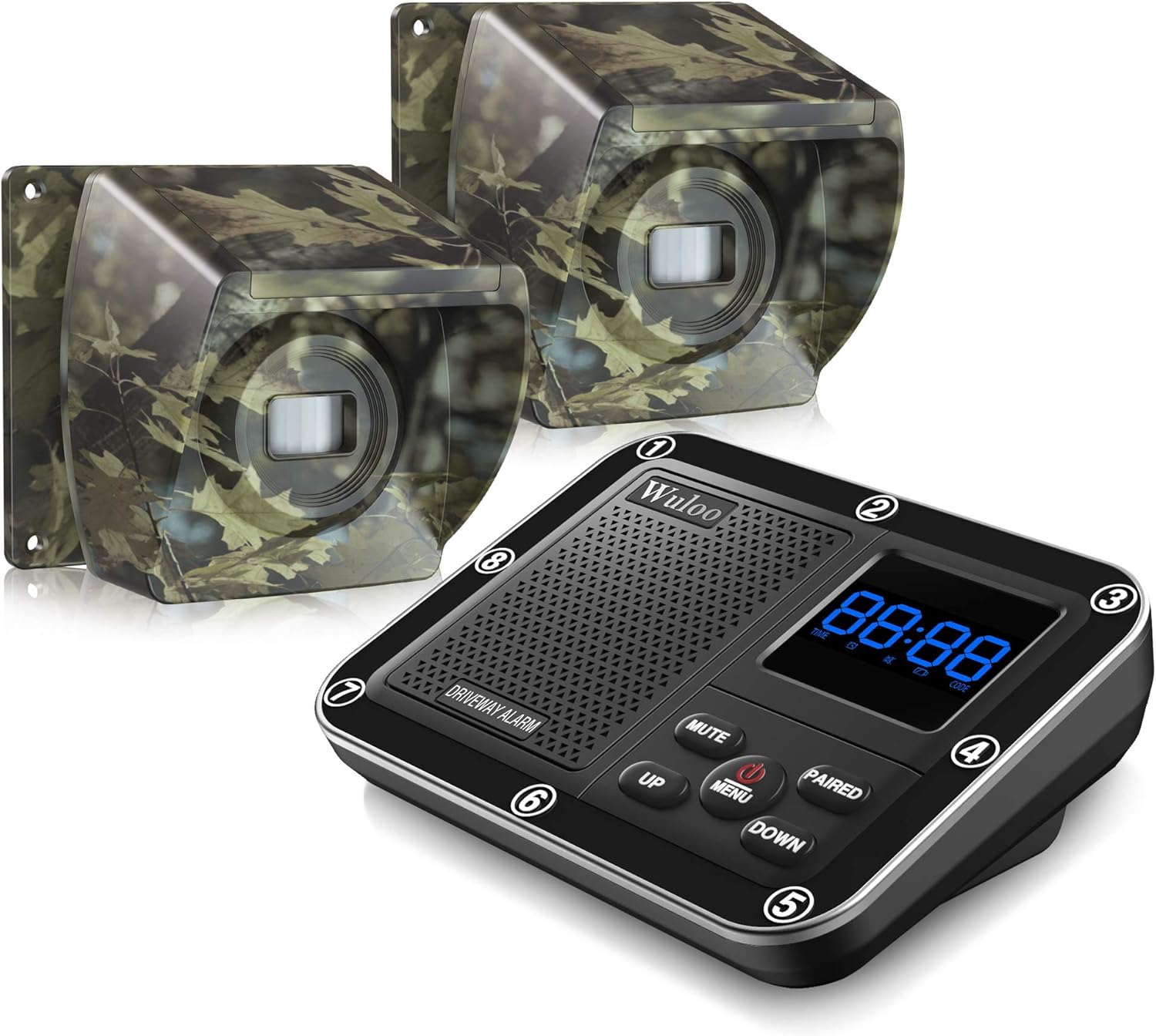 Wireless Driveway Alarm Outdoor Motion Sensor Detector System A7