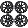 BMW X5 2014 - 2019 GLOSS BLACK Factory OEM Wheels Rims (Not Replicas) (W)