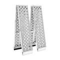 Big Boy EZ Rizer MF2-10214-EZ Aluminum 10' Arched Dual Runner Folding ATV Ramps by Black Widow