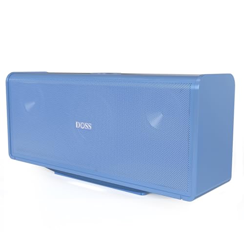 DOSS SoundBox Ultra Bluetooth Speaker with 2.1 Sound Channel Audio, 80W Superior Sound with Deep Bass, Two DSP Technologies, 18H Playtime, Bluetooth 5.3, Wireless Speaker for Home, Office,Bedroom-Gold