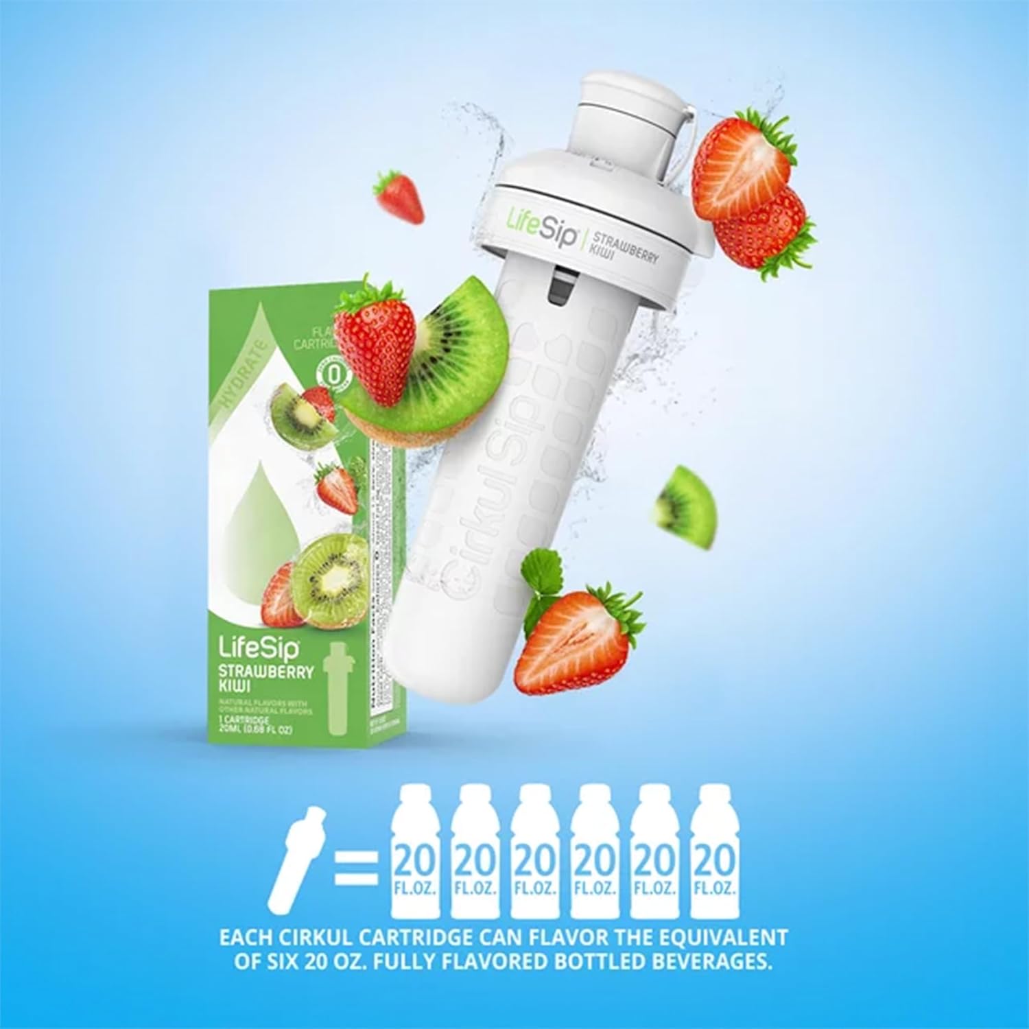 Hydration Drink Mix Cartridges, 5-Pack Variety A7