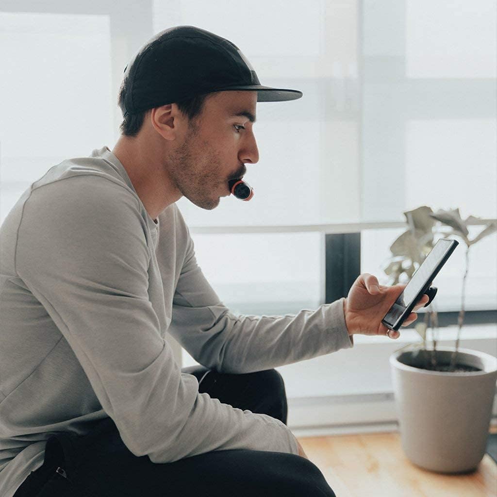 Breathing Exercise Device with Guided Trainer A7k