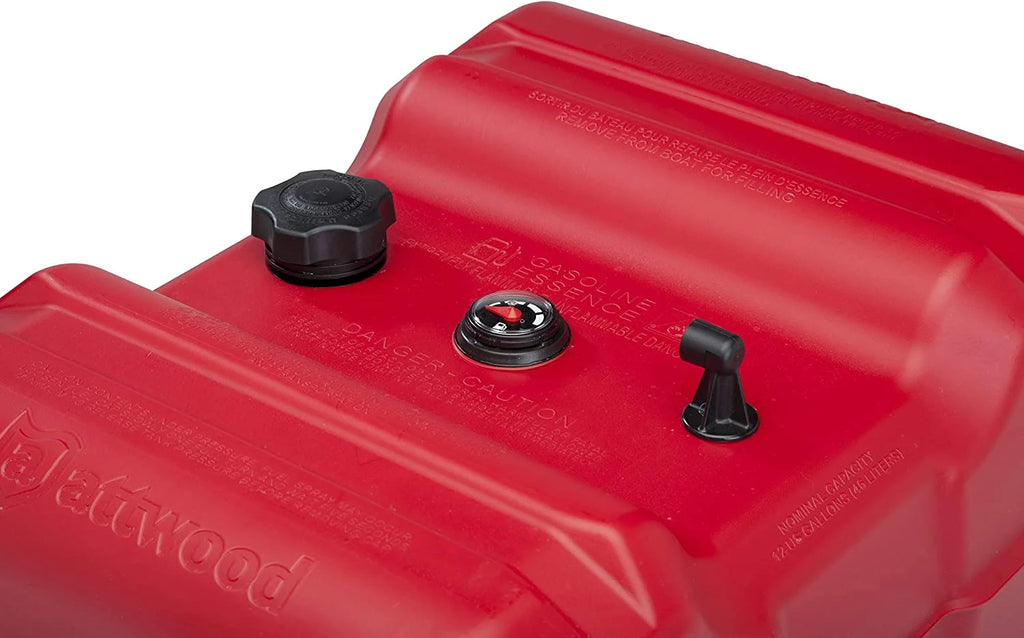 12 Gallon Low-Profile Portable Fuel Tank A7